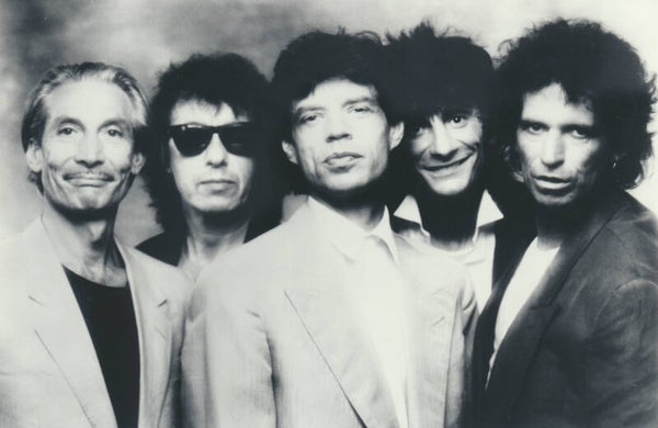 The Rolling Stones - 1980s [Holland] - Publicity Photocard