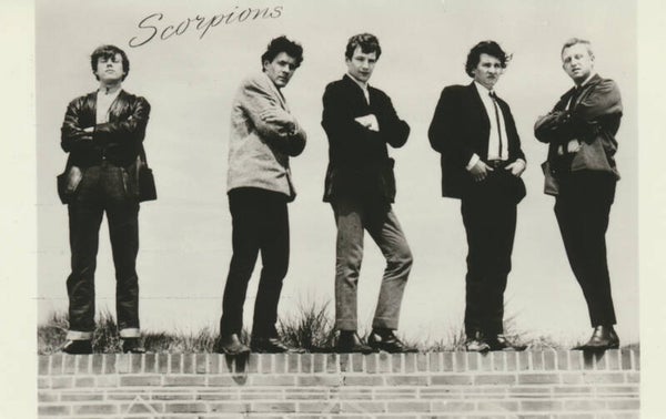 Scorpions - 1960s [Holland] - Publicity Postcard