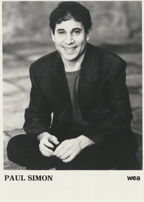 Paul Simon (Simon & Garfunkel) - 1980s [Holland] - Publicity Photo