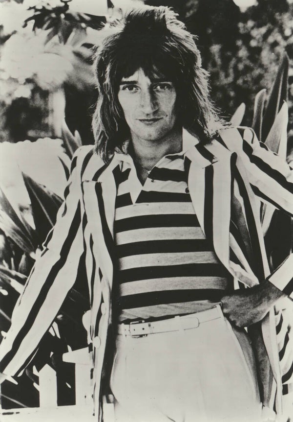 Rod Stewart (Faces) - 1970s [Holland] - Publicity Photocard