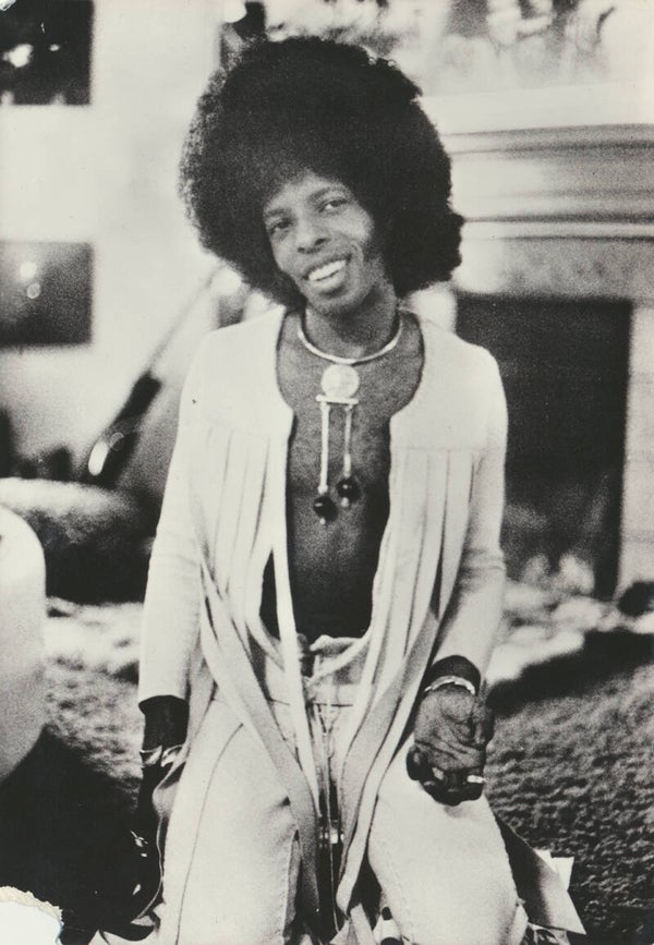 Sly Stone - 1970s [Holland] - Publicity Photocard