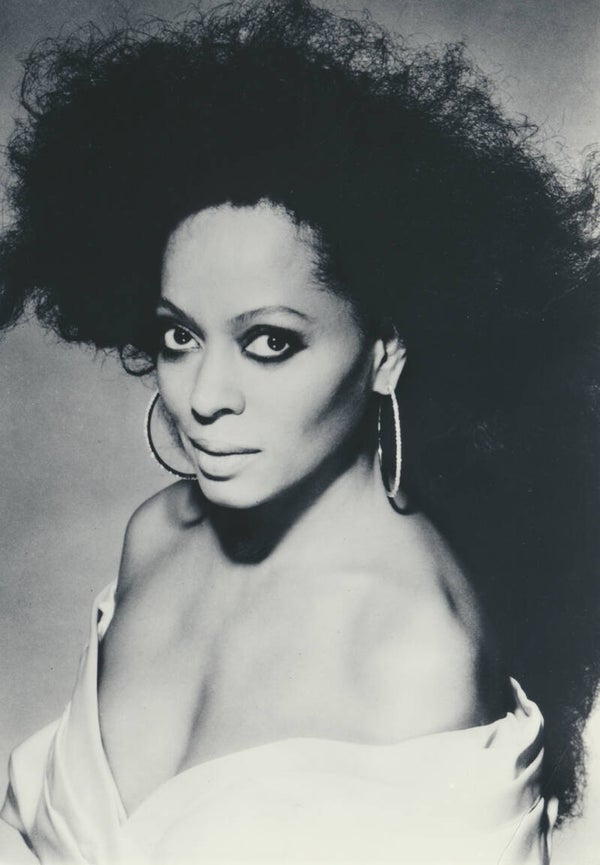 Diana Ross (The Supremes) - 1980s [Holland] - Publicity Photocard