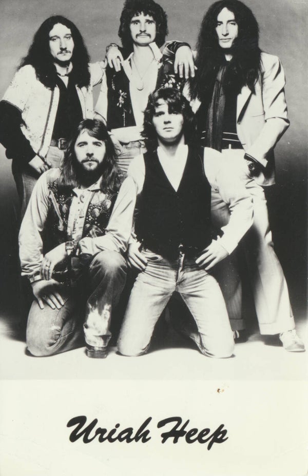 Uriah Heep - 1970s [Holland] - Publicity Postcard