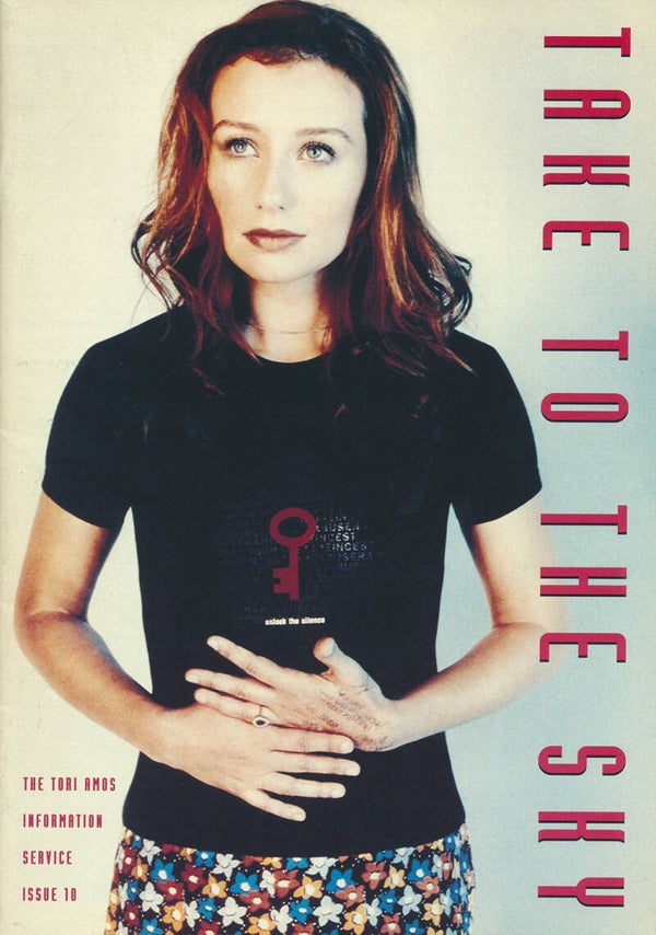 Tori Amos - Take To The Sky number 10 - November 1996 [UK] - Magazine
