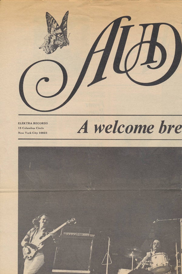 Audience - 1971 [USA] - Press Kit