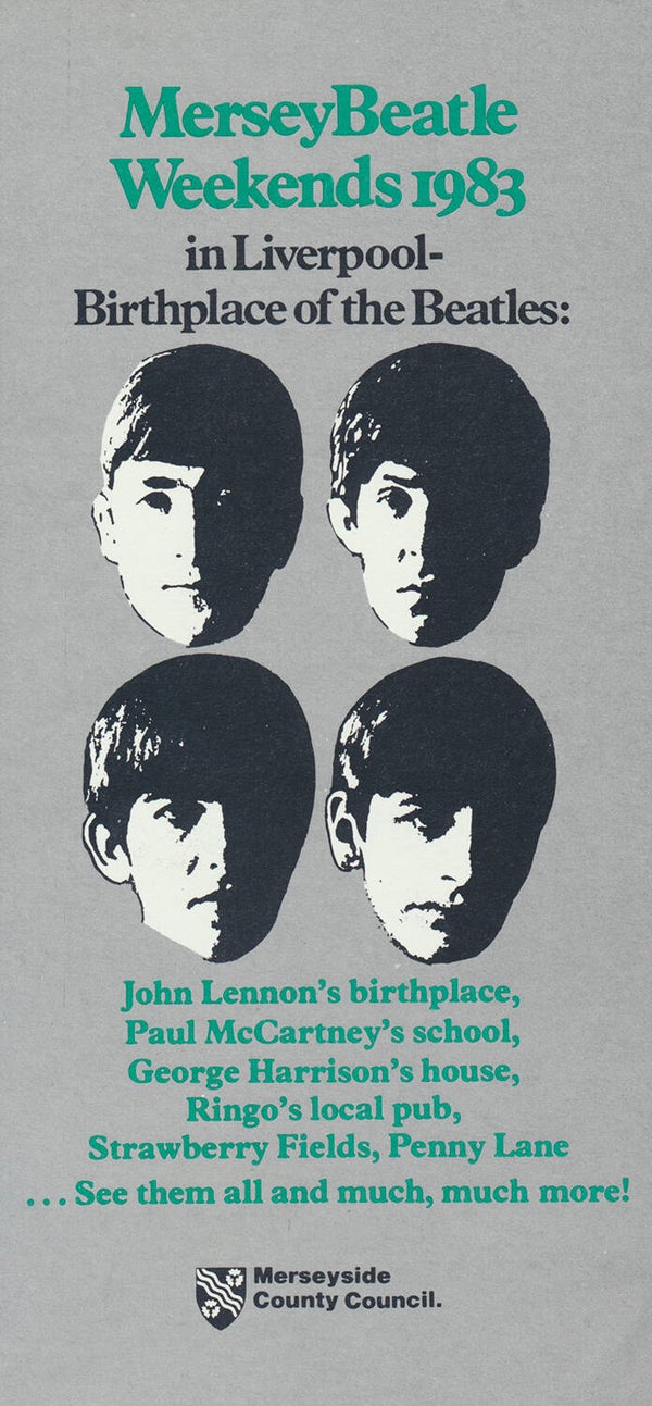 The Beatles - MerseyBeatle Weekends 1983 [UK] - Brochure