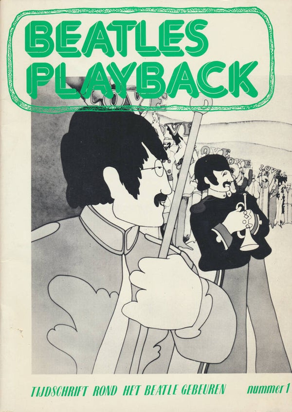 The Beatles - Beatles Playback issue 1 - September 1975 [Holland] - Magazine