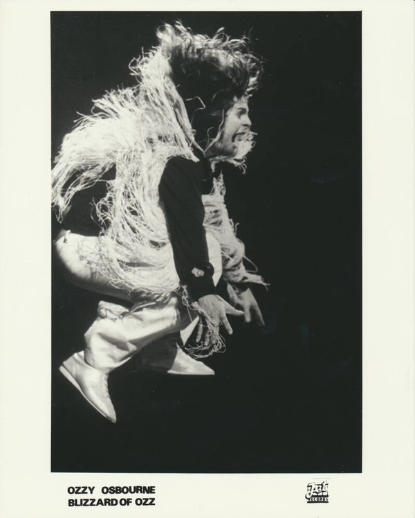 Ozzy Osbourne (Black Sabbath) - Blizzard Of Oz - 1980 [UK] - Publicity Photo