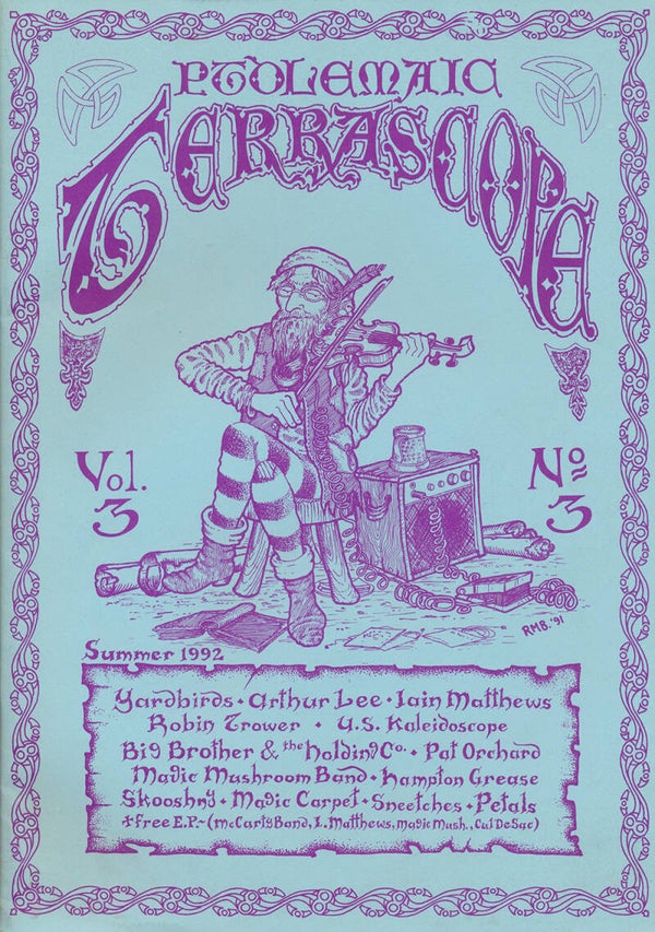 Ptolamaic Terrascope Vol. 3 No. 3 - Summer 1992 [UK] - Magazine + 7"