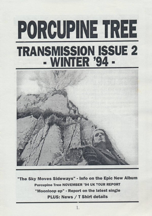 Porcupine Tree - Transmission issue 2 - Winter 1994 [UK] - Magazine