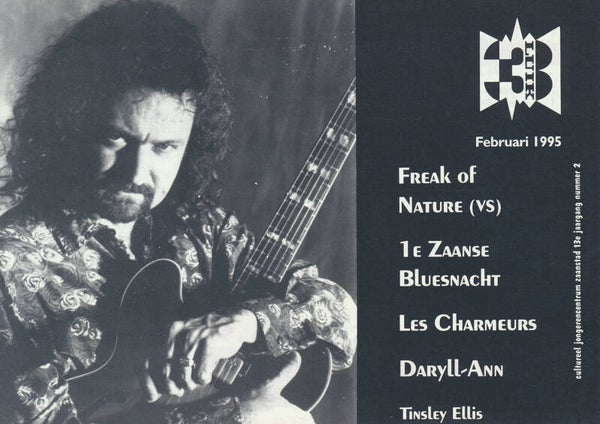 Porcupine Tree - Drieluik, Zaandam, February 9, 1995 [Holland] - Programme