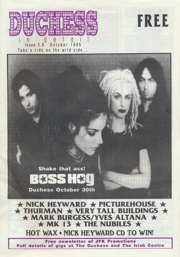 Porcupine Tree - Duchess In Detail issue 2.9 - October 1995 [UK] - Magazine