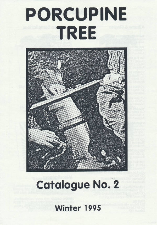 Porcupine Tree - Catalogue No. 2 - Winter 1995 [UK] - Catalogue