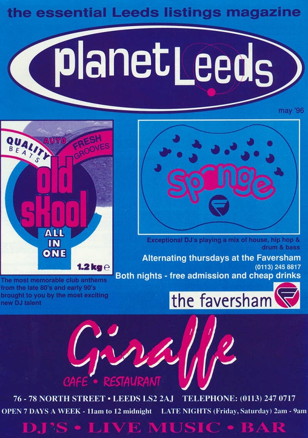 Porcupine Tree - Planet Leeds - May 1996 [UK] - Magazine/Poster