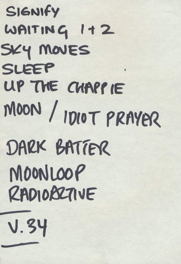 Porcupine Tree - Mylos, Thessalonoki, October 25, 1996 [Greece] - Stage Set List