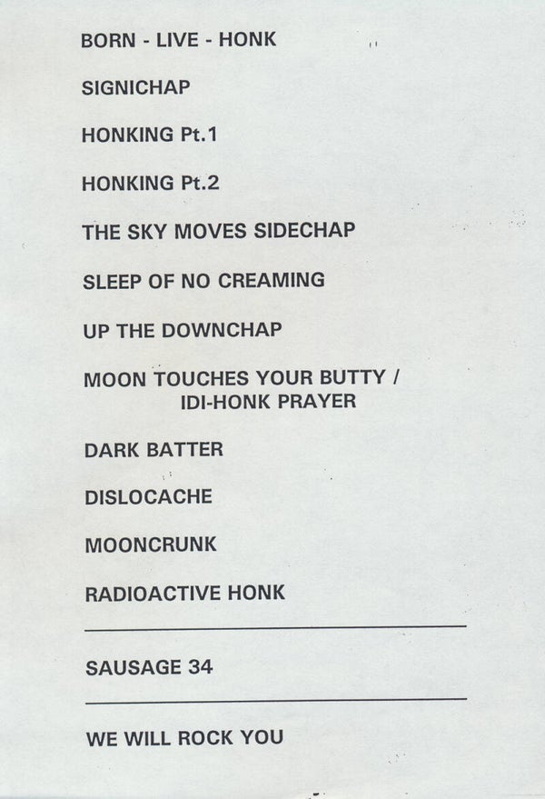 Porcupine Tree - UK Tour - November 1996 [UK] - Stage Set List