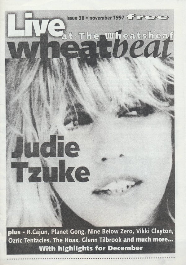 Porcupine Tree - Live At The Wheatsheaf - November 1997 [UK] - Programme