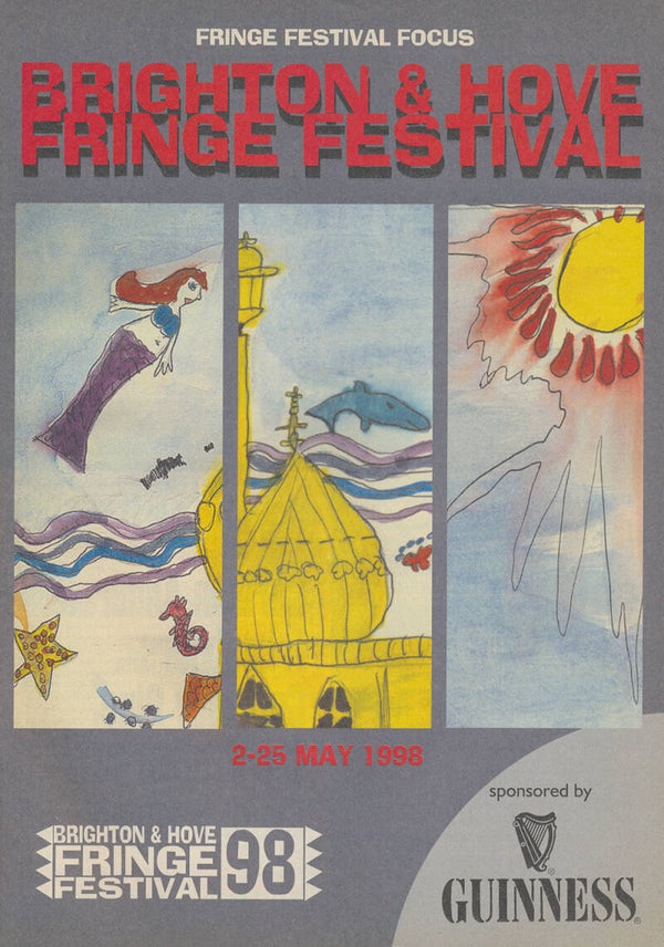 Porcupine Tree - Brighton & Hove Fringe Festival. May 2-25, 1998 [UK] - Programme