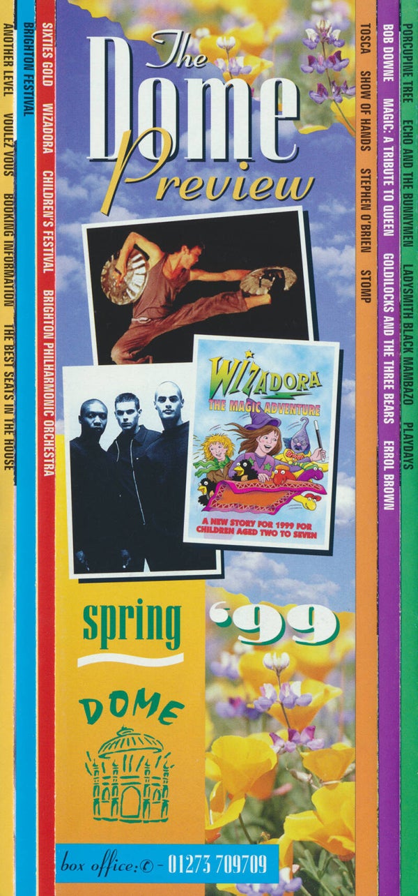 Porcupine Tree - The Dome Preview - Spring '99 [UK] - Programme