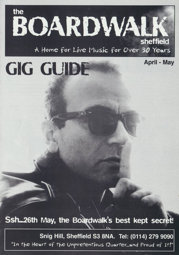 Porcupine Tree - The Boardwalk Gig Guide - April-May 1999 [UK] - Programme