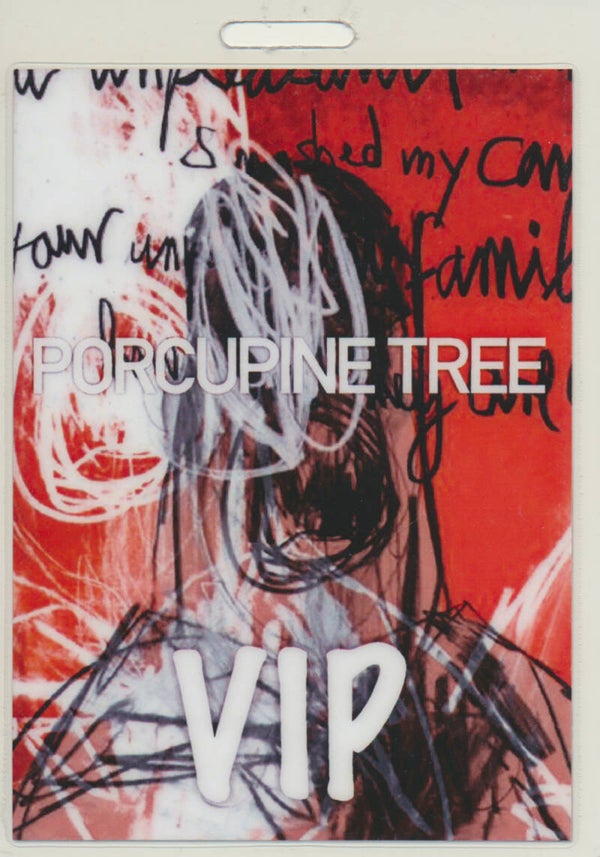 Porcupine Tree - Heineken Music Hall, Amsterdam, October 12, 2009 [Holland] - Backstage Pass