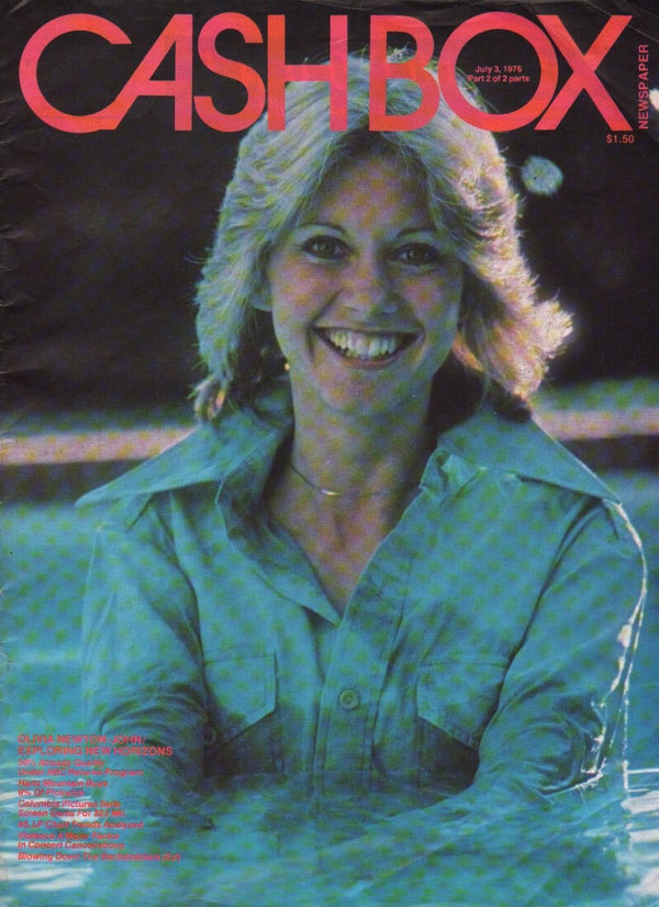 Olivia Newton-John - Cash Box - July 3, 1976 [USA] - Magazine