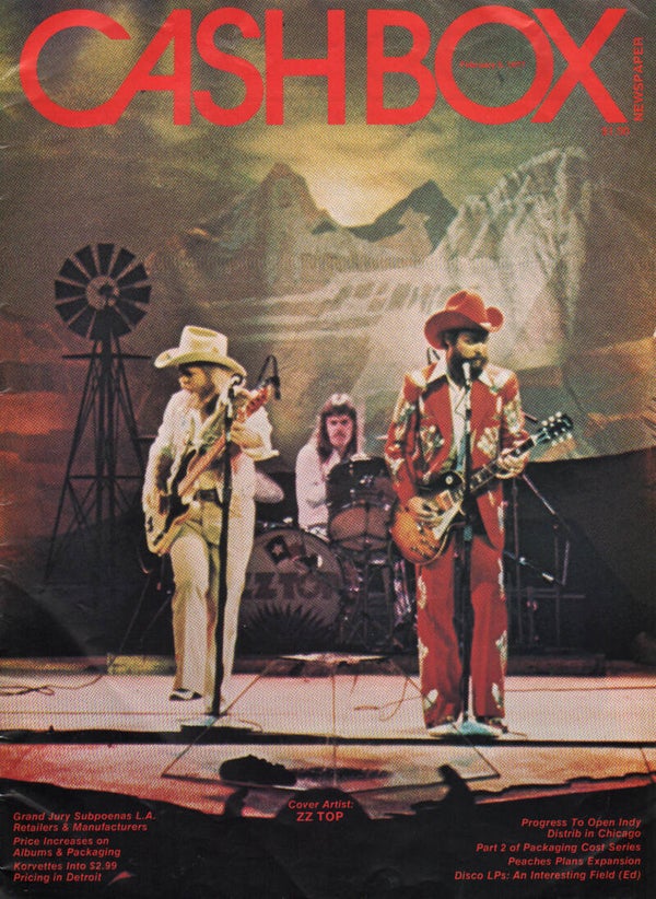 ZZ Top - Cash Box - February 5, 1977 [USA] - Magazine