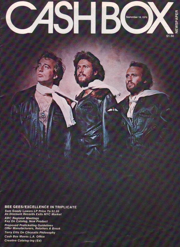 Bee Gees - Cash Box - September 18, 1976 [USA] - Magazine