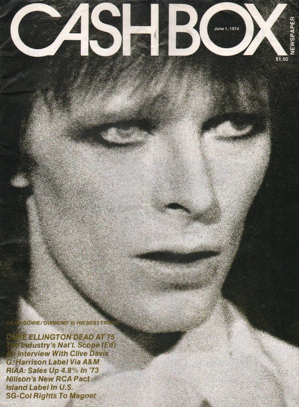 David Bowie - Cash Box - June 1, 1974 [USA] - Magazine