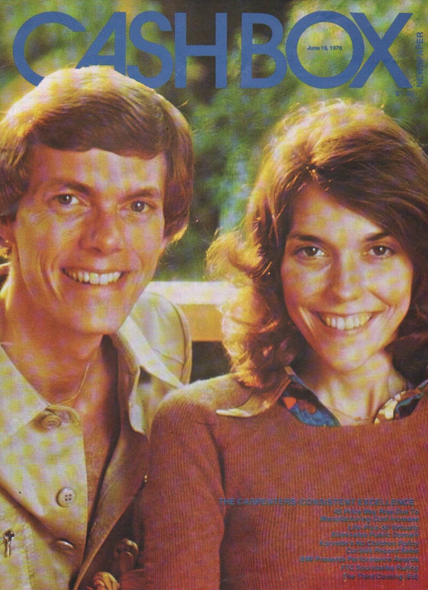 The Carpenters - Cash Box - June 19, 1976 [USA] - Magazine