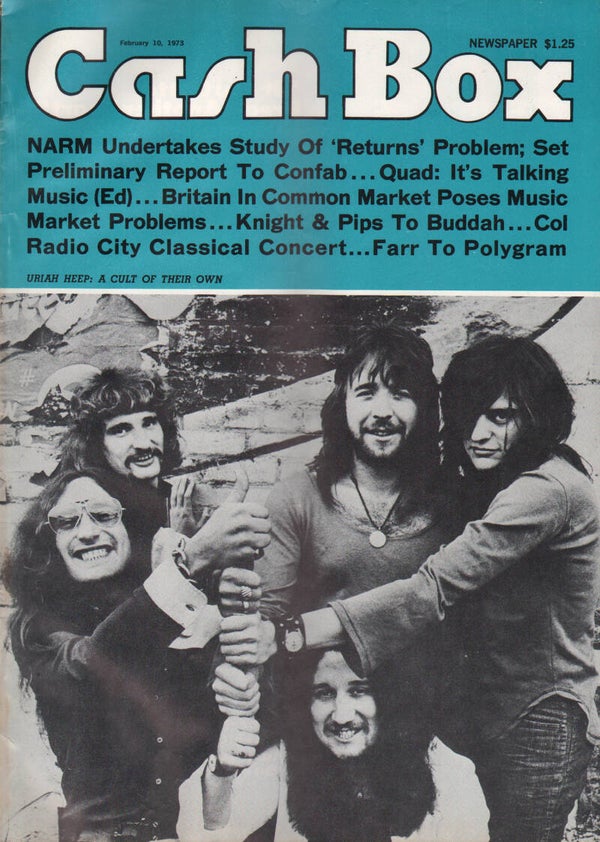 Uriah Heep - Cash Box - February 10, 1973 [USA] - Magazine