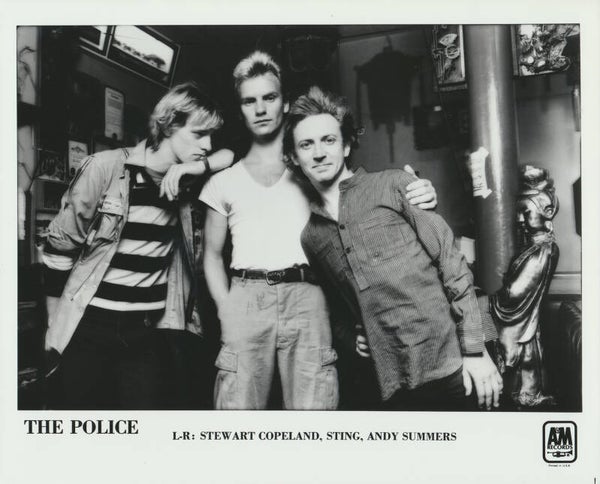The Police - 1980s [USA] - Publicity Press Photo