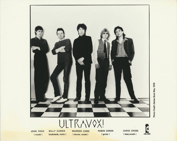 Ultravox - 1978 [UK] - Publicity Press Photo