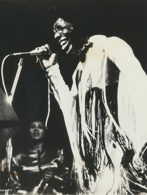 Sly Stone - Woodstock - 1970 [Holland] - Publicity Press Photo