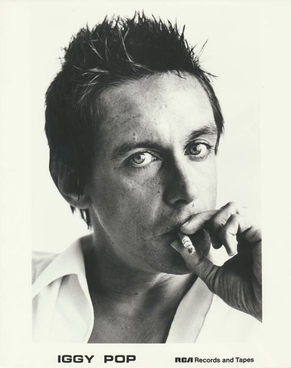 Iggy Pop - 1970s/1980s [UK] - Publicity Press Photo