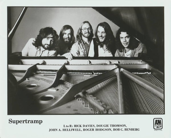 Supertramp - 1970s [USA] - Publicity Press Photo