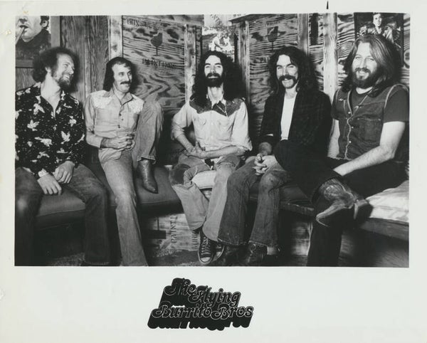 The Flying Burrito Brothers - 1970s [Holland] - Publicity Press Photo