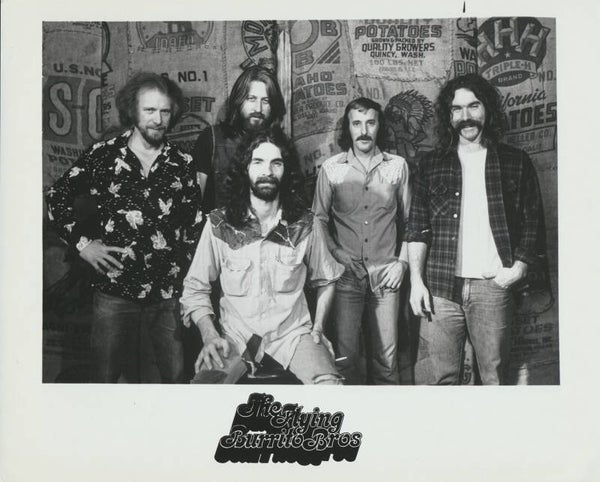 The Flying Burrito Brothers - 1970s [Holland] - Publicity Press Photo