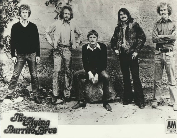 The Flying Burrito Brothers - 1970s [Holland] - Publicity Press Photo