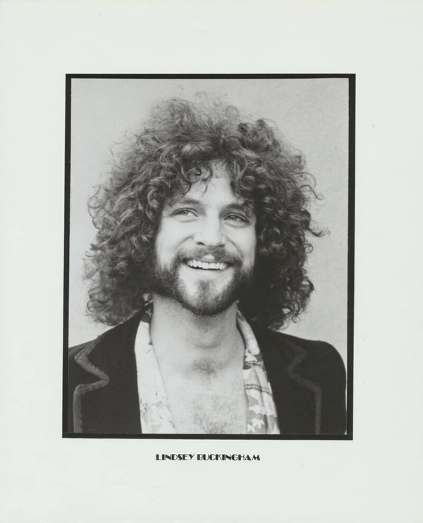 Lindsey Buckingham - Fleetwood Mac - 1970s [UK] - Publicity Press Photo