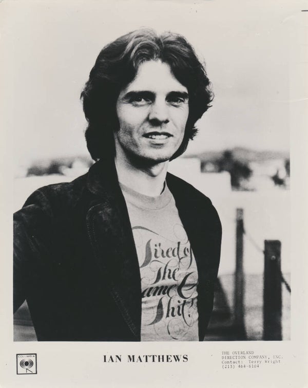Iain Matthews - Fairport Convention - 1970s [USA] - Publicity Press Photo
