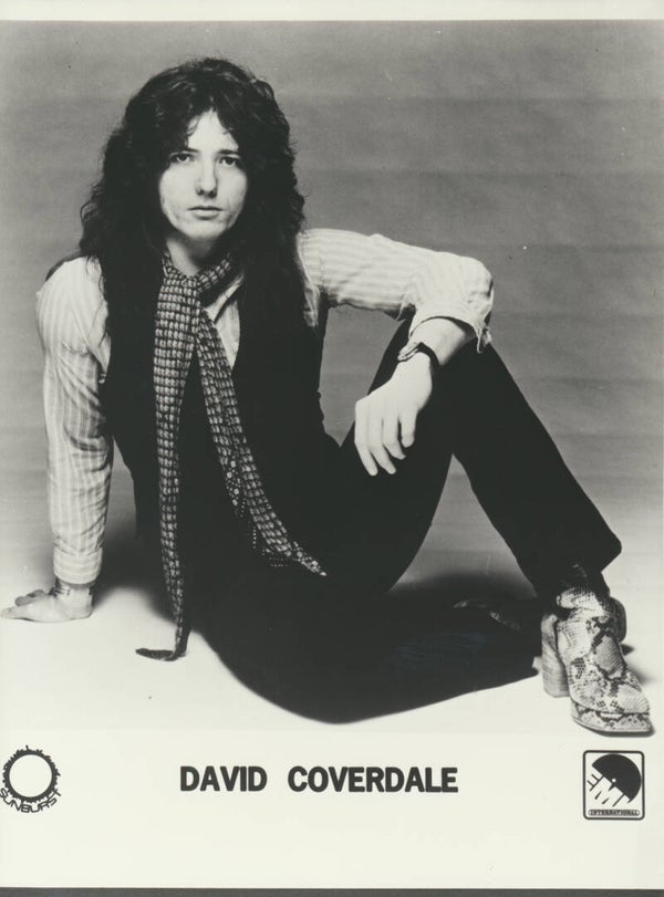 David Coverdale - Deep Purple - 1970s [UK] - Publicity Press Photo