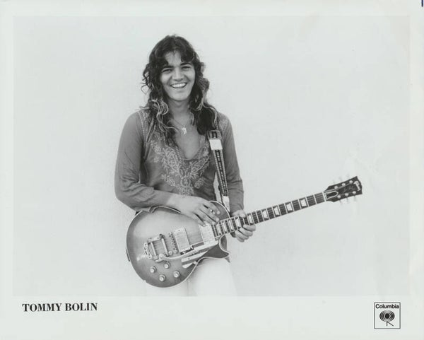 Tommy Bolin - Deep Purple - 1970s [USA] - Publicity Press Photo