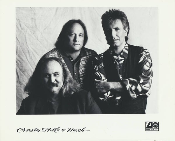 Crosby Stills & Nash - 1980s [Holland] - Publicity Press Photo