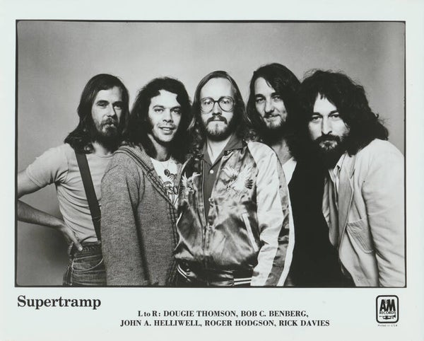 Supertramp - 1977 [USA] - Publicity Press Photo