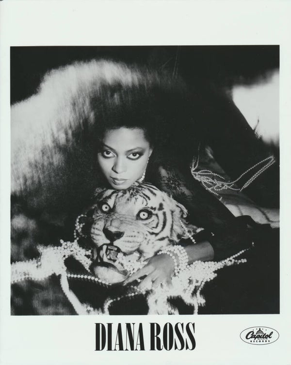 Diana Ross - 1980s [UK] - Publicity Press Photo