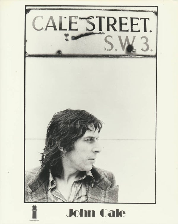 Velvet Underground - John Cale - 1970s [UK] - Publicity Press Photo