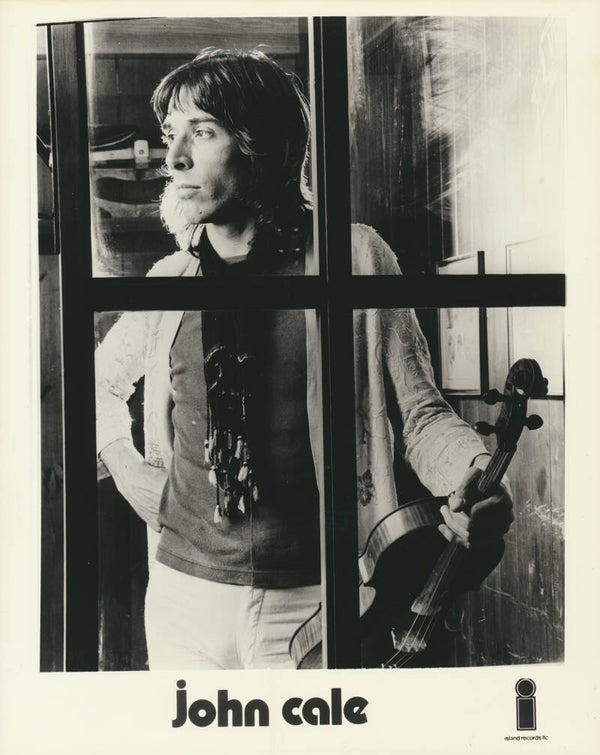 Velvet Underground - John Cale - 1970s [UK] - Publicity Press Photo