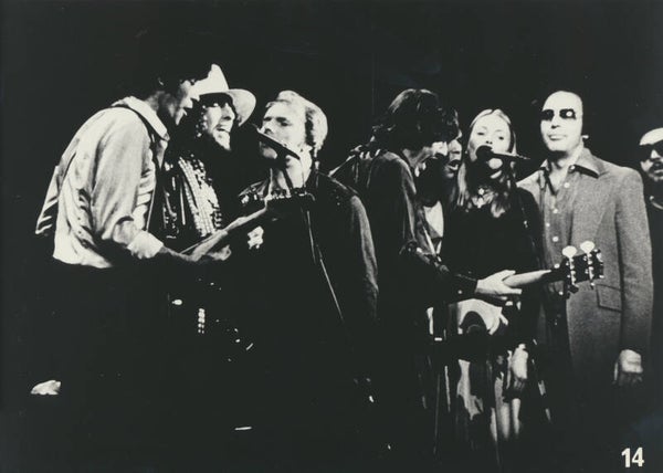 The Band - Bob Dylan - The Last Waltz - 1978 [Holland] - Publicity Press Photo