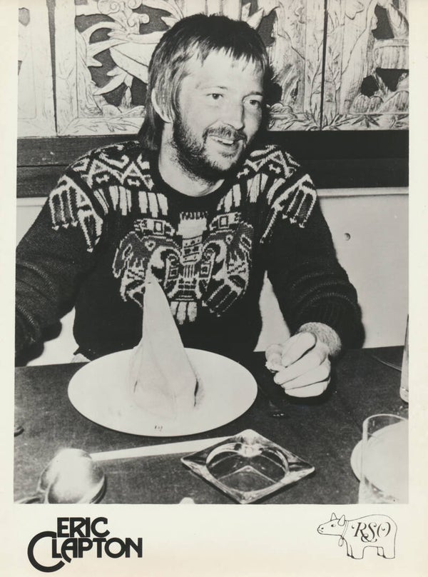 Eric Clapton - 1970s [Holland] - Publicity Press Photo